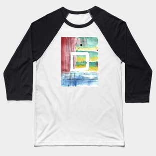 "Endless Summer" Abstraction Baseball T-Shirt